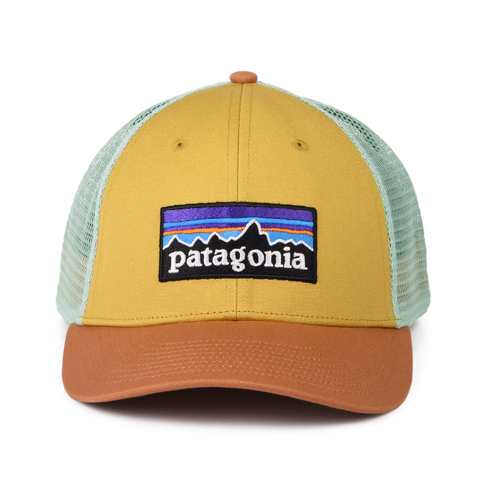 Casquette Trucker en Coton Bio LoPro P-6 Logo moutarde-argile PATAGONIA