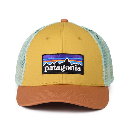 Casquette Trucker en Coton Bio LoPro P-6 Logo moutarde-argile PATAGONIA