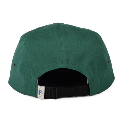Casquette 5 Panel en Coton Bio Water People Banner Graphic Maclure vert-moutarde PATAGONIA