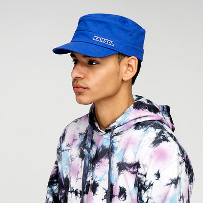 Casquette Militaire en Coton Sergé bleu KANGOL
