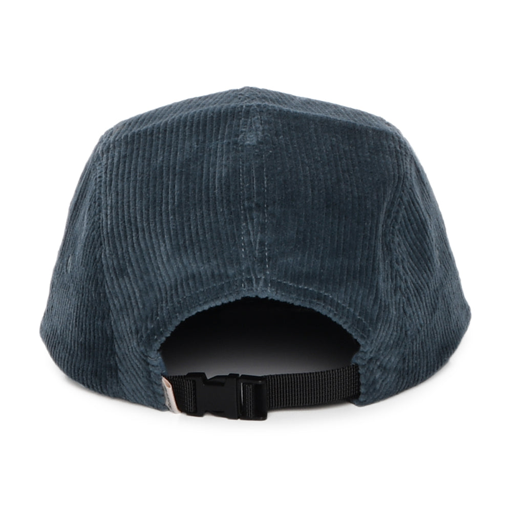 Casquette 5 Panel en Velours Côtelé Hardford bleu marine BARTS