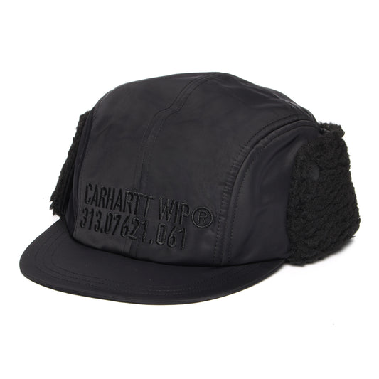Casquette 4 Panel Avec Protège-Oreilles Olten noir CARHARTT WIP