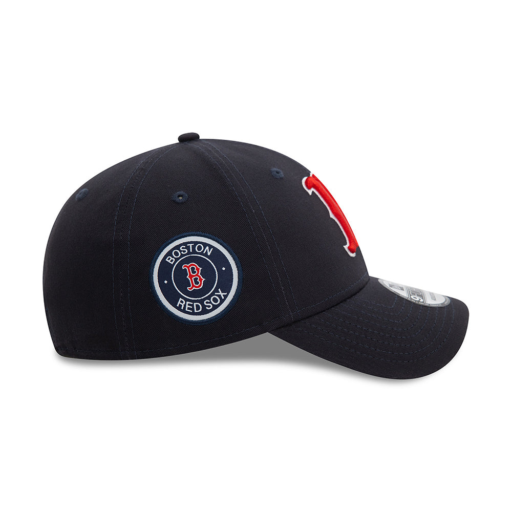 Casquette 9FORTY MLB Side Patch Boston Red Sox bleu marine NEW ERA