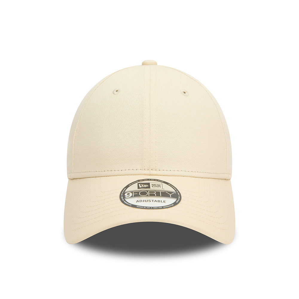 Casquette 9FORTY NE Essential Vierge en Coton crème NEW ERA