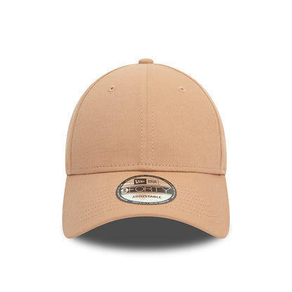 Casquette 9FORTY NE Essential Vierge en Coton taupe NEW ERA
