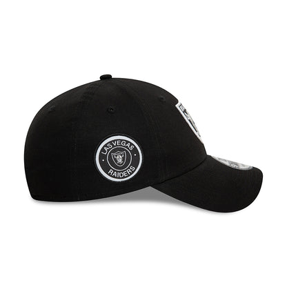 Casquette 9FORTY NFL Side Patch Las Vegas Raiders noir NEW ERA