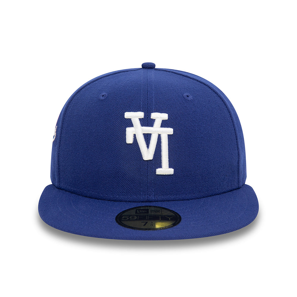 Casquette 59FIFTY MLB Upside Down AOP L.A. Dodgers bleu roi-blanc NEW ERA