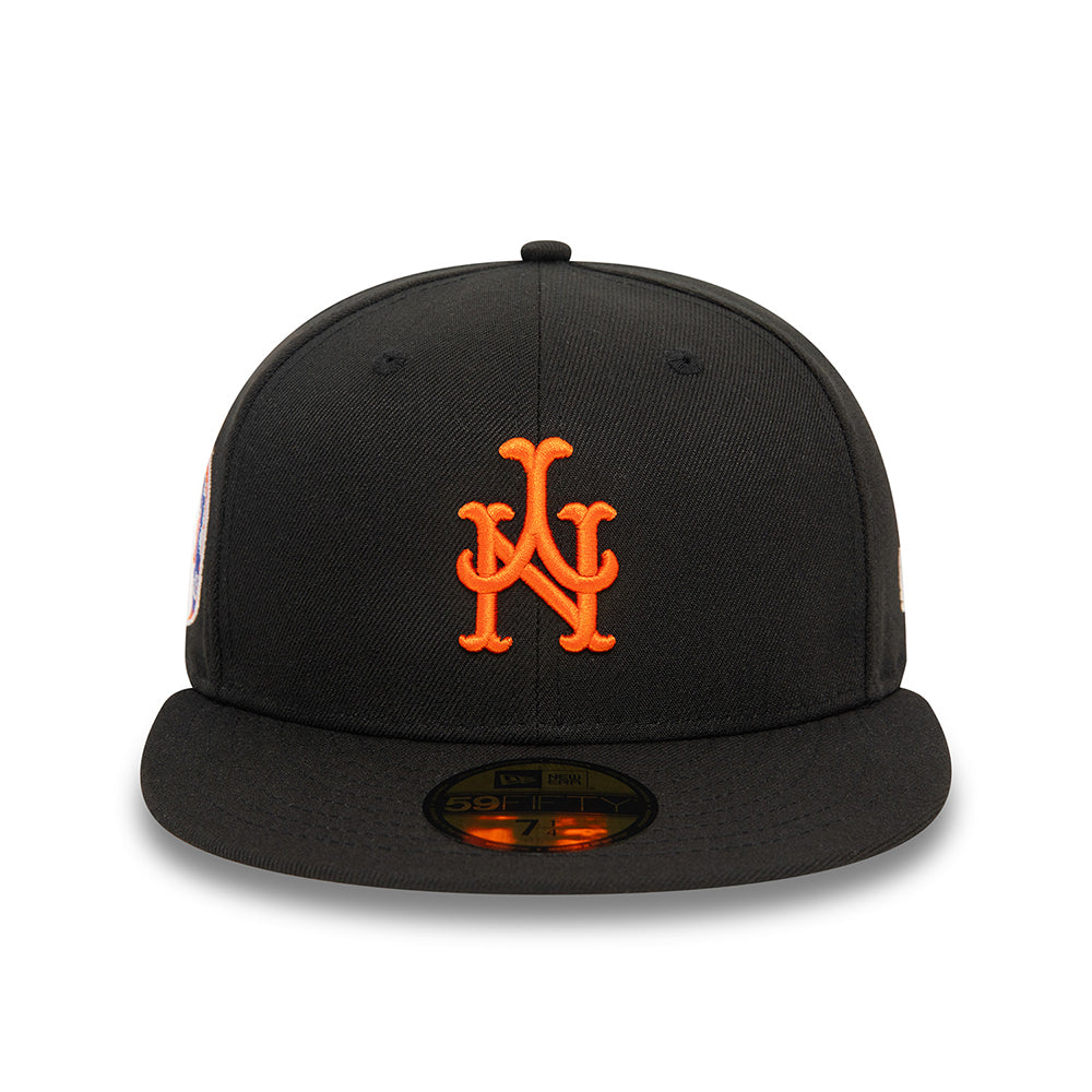 Casquette 59FIFTY MLB Upside Down AOP New York Mets noir-orange NEW ERA