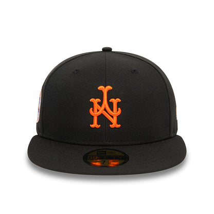 Casquette 59FIFTY MLB Upside Down AOP New York Mets noir-orange NEW ERA