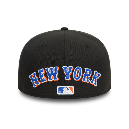 Casquette 59FIFTY MLB Upside Down AOP New York Mets noir-orange NEW ERA