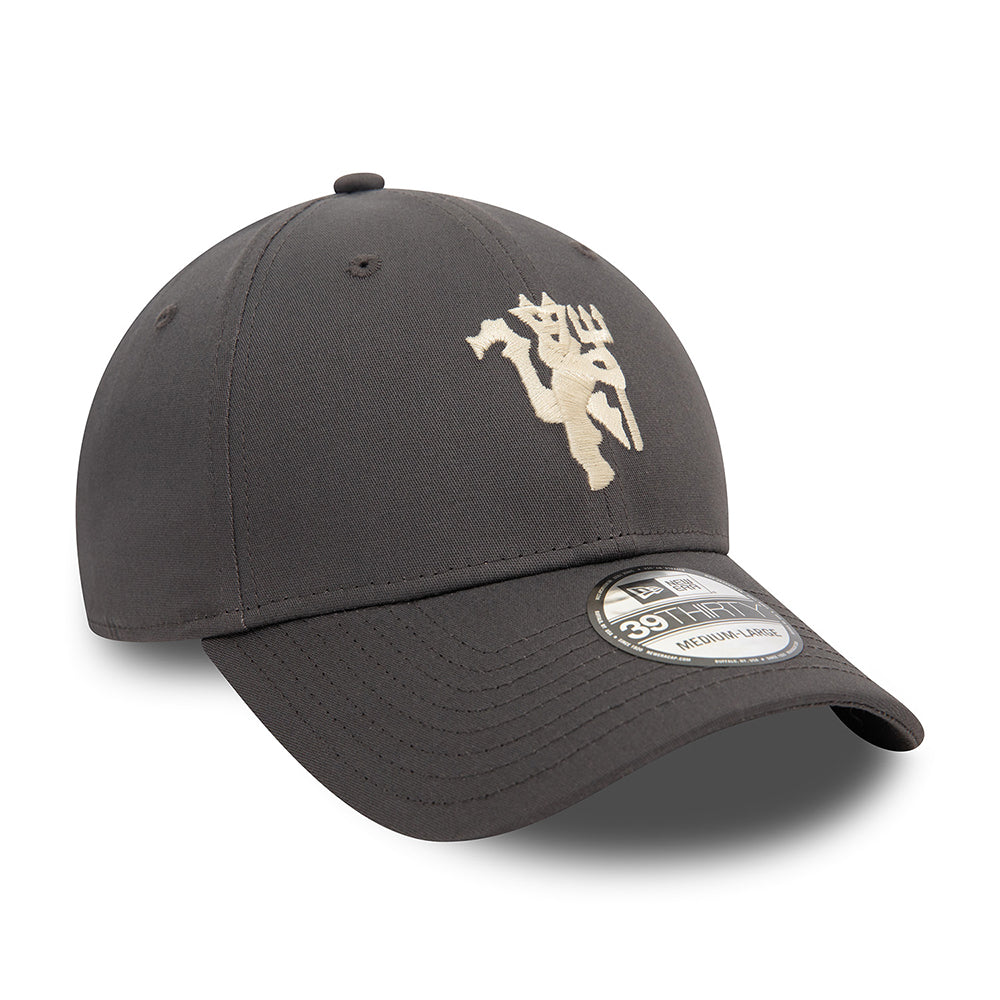 Casquette 39THIRTY Devil Crest Manchester United FC graphite NEW ERA
