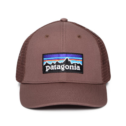 Casquette Trucker en Coton Bio LoPro P-6 Logo mauve PATAGONIA