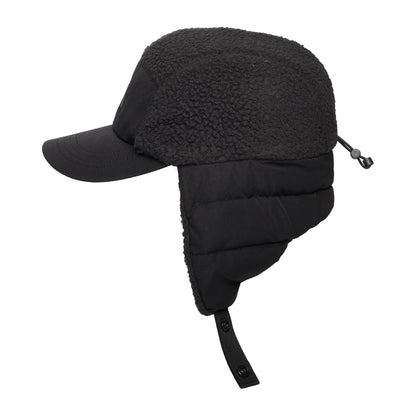 Casquette 5 Panel Hydrofuge en Polaire Avec Protège-Oreilles Cragmont noir THE NORTH FACE