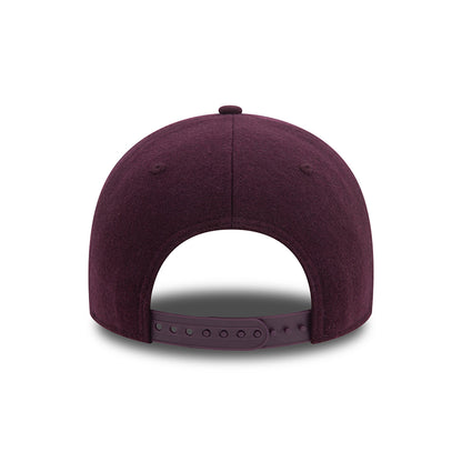 Casquette 9FORTY MLB Melton Wool New York Yankees violet-blanc NEW ERA