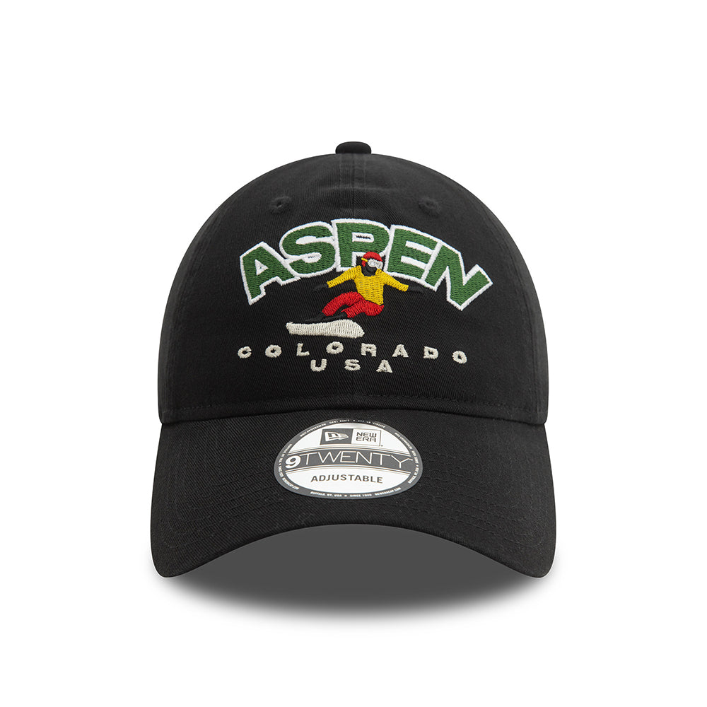 Casquette 9TWENTY Washed Ski Aspen noir NEW ERA