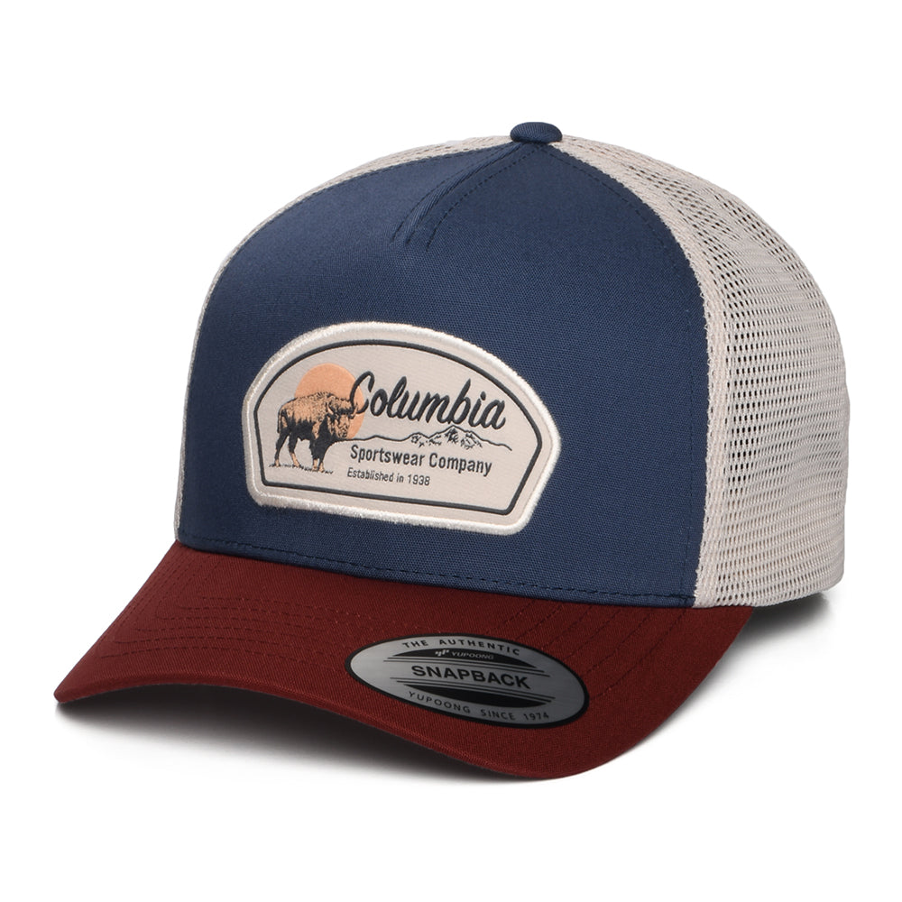 Casquette Trucker Buffalo Roam Road Ready bleu marine-vin COLUMBIA