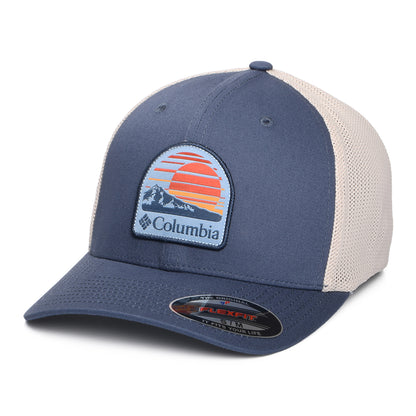 Casquette Trucker Flexfit Peaceful Perspective bleu marine-pierre COLUMBIA