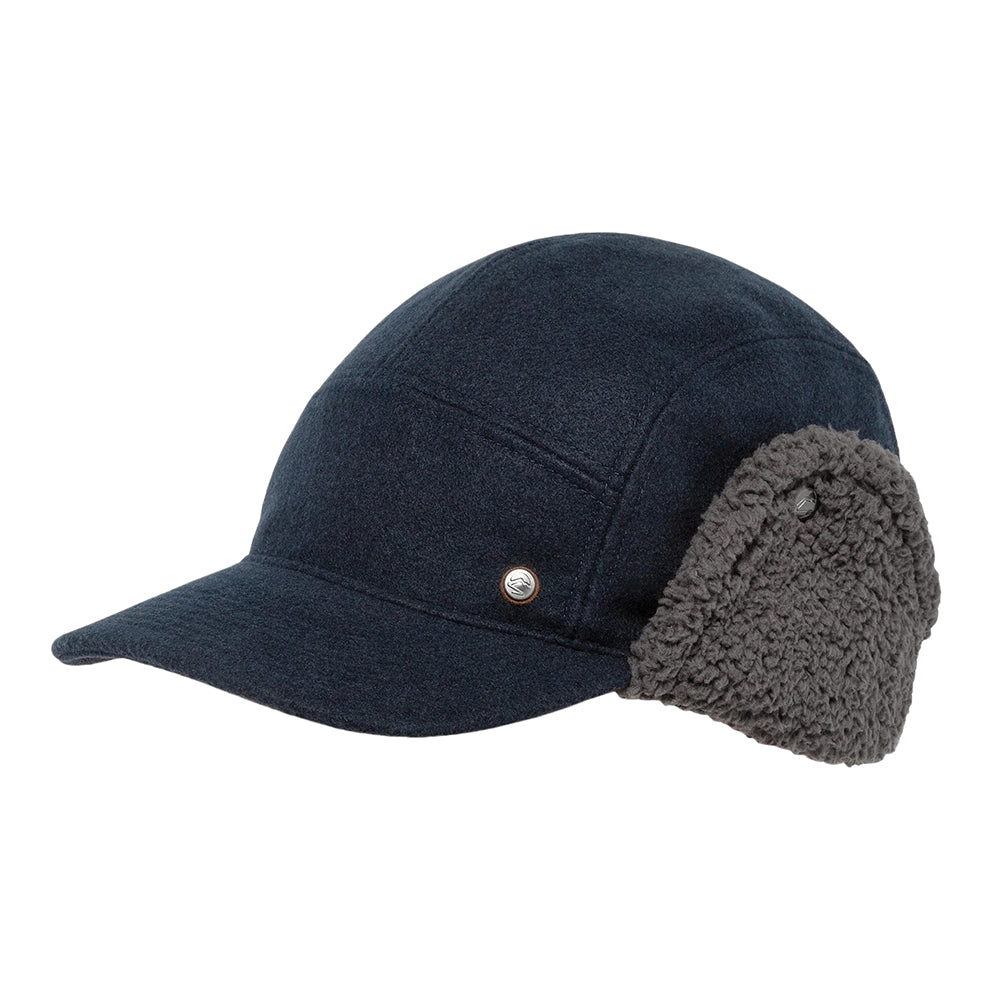 Casquette 5 Panel Recyclée Avec Protège-Oreilles Frontier bleu marine foncé SUNDAY AFTERNOONS