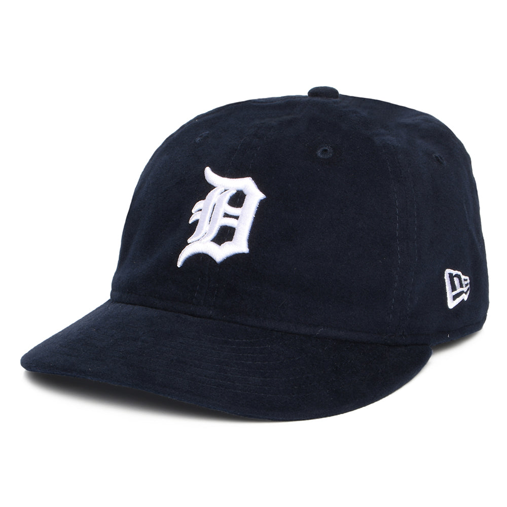 Casquette Calotte Rétro 59FIFTY MLB Moleskin Premium Detroit Tigers bleu marine-blanc NEW ERA