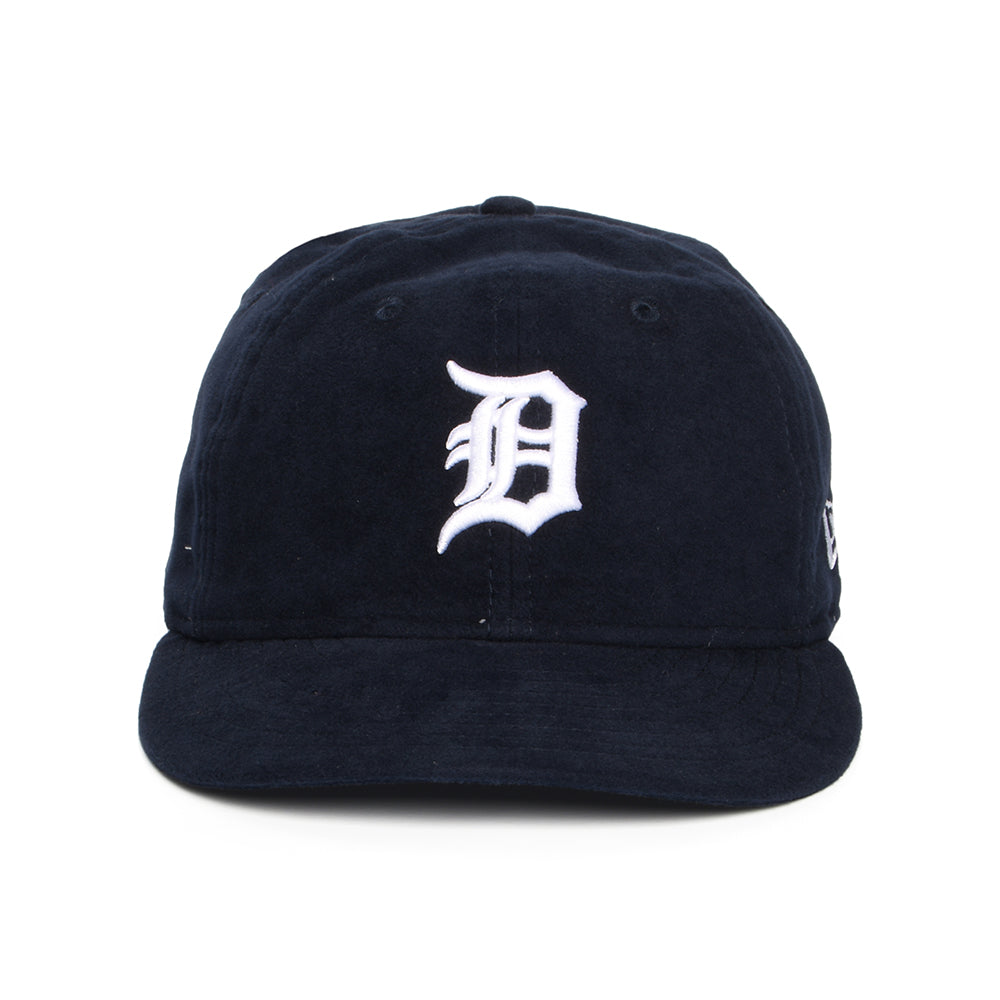 Casquette Calotte Rétro 59FIFTY MLB Moleskin Premium Detroit Tigers bleu marine-blanc NEW ERA