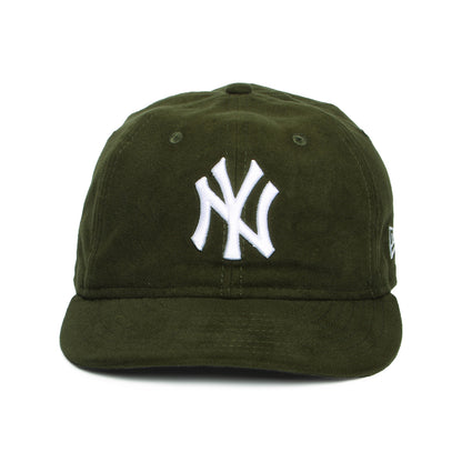 Casquette Calotte Rétro 59FIFTY MLB Moleskin Premium New York Yankees vert foncé-blanc NEW ERA