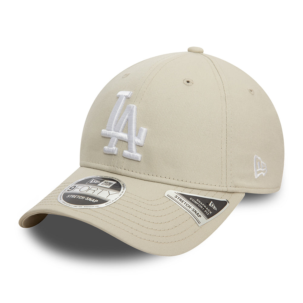 Casquette Snapback 9FORTY MLB Stretch Snap L.A. Dodgers pierre-blanc NEW ERA