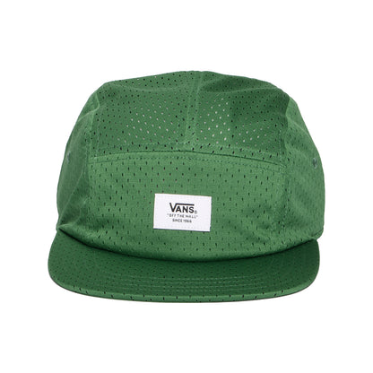 Casquette 5 Panel Perforée Easy Patch vert VANS