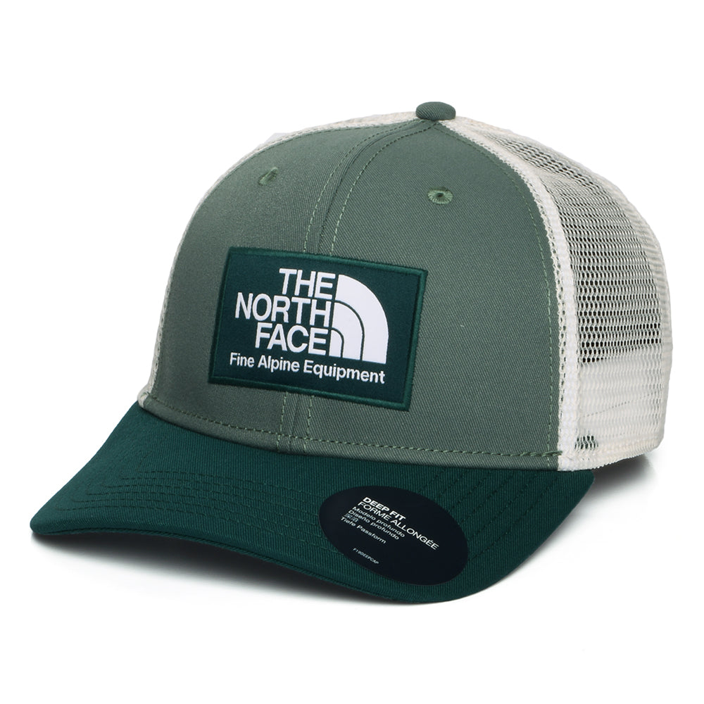 Casquette Trucker Profonde Recyclée Mudder sauge-forêt-blanc THE NORTH FACE