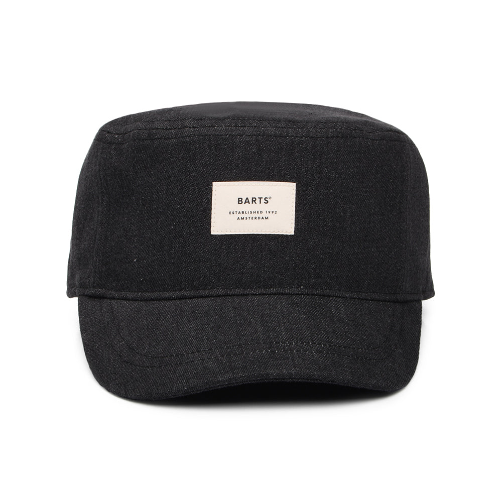 Casquette Militaire en Coton Montania noir BARTS
