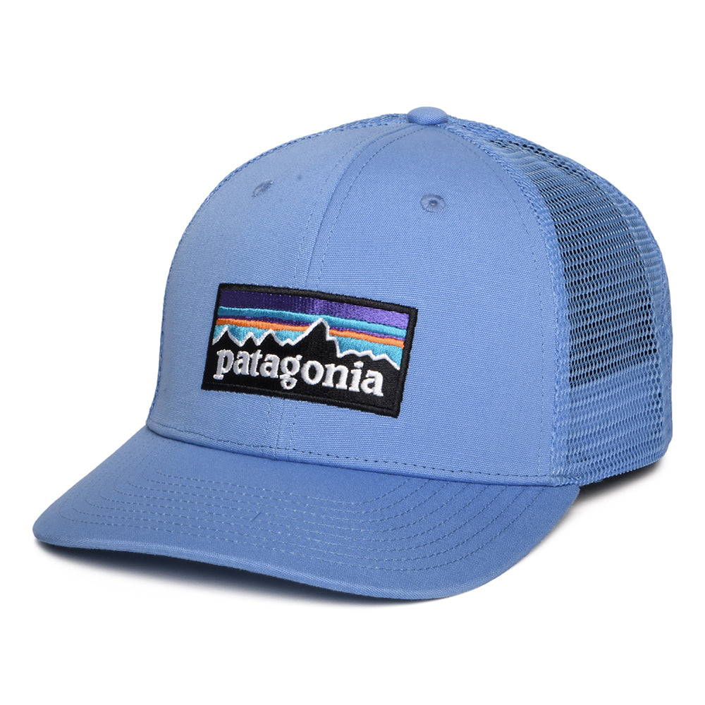 Casquette Trucker en Coton Bio P-6 Logo océan PATAGONIA