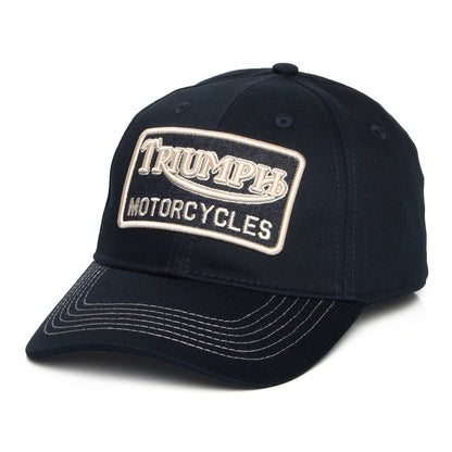 Casquette en Coton Forecourt indigo TRIUMPH MOTORCYCLES