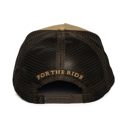 Casquette Trucker Hunter fauve TRIUMPH MOTORCYCLES