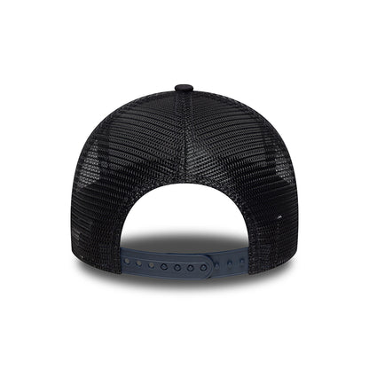 Casquette Trucker A-Frame NE Patch bleu marine NEW ERA