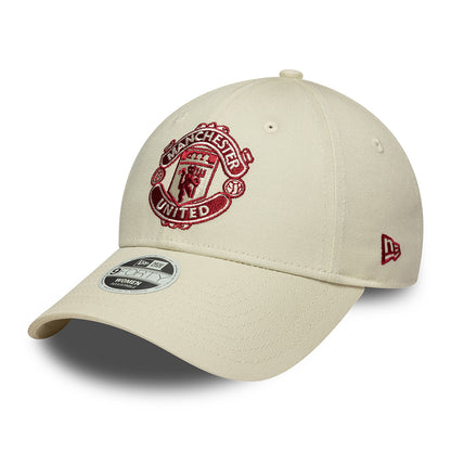 Casquette Femme 9FORTY Seasonal Manchester United FC ivoire-rouge NEW ERA