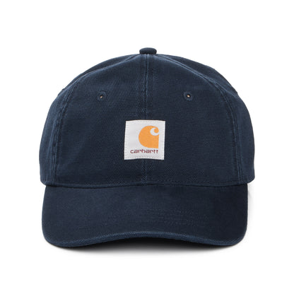 Casquette en Toile de Coton Délavée Selby bleu marine foncé CARHARTT WIP