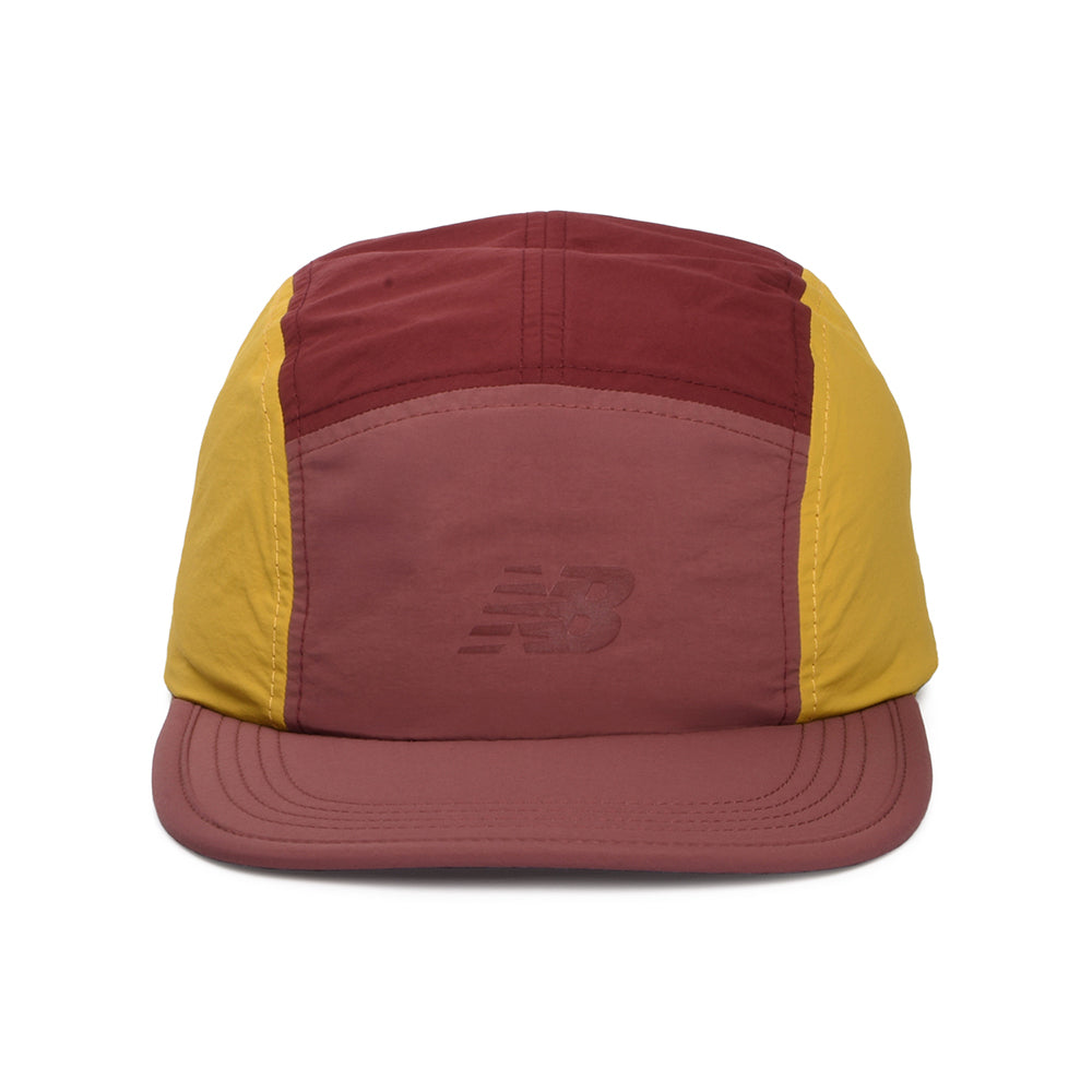 Casquette 5 Panel Recyclée Everyday bordeaux-moutarde NEW BALANCE