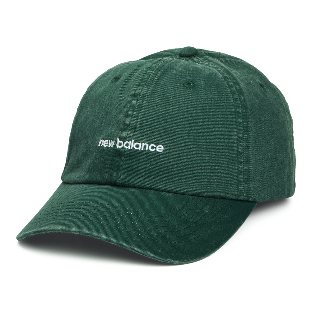 Casquette Linear Logo vert délavé NEW BALANCE