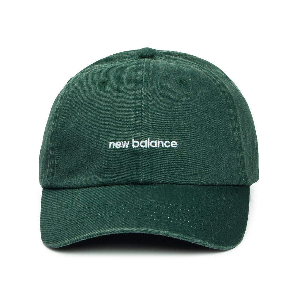 Casquette Linear Logo vert délavé NEW BALANCE