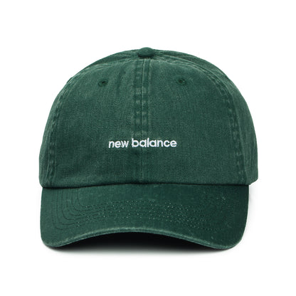 Casquette Linear Logo vert délavé NEW BALANCE
