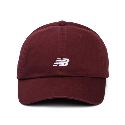 Casquette en Coton Sergé Classic V 2.0 bordeaux NEW BALANCE