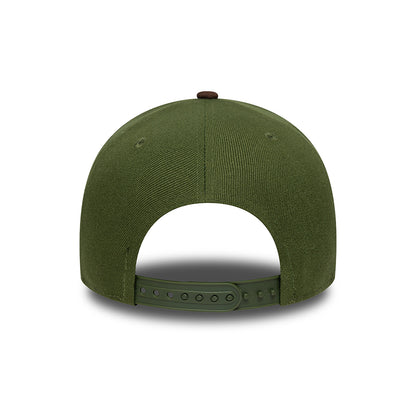 Casquette Snapback 9FORTY MLB Suede Visor A-Frame L.A. Dodgers mousse-marron NEW ERA