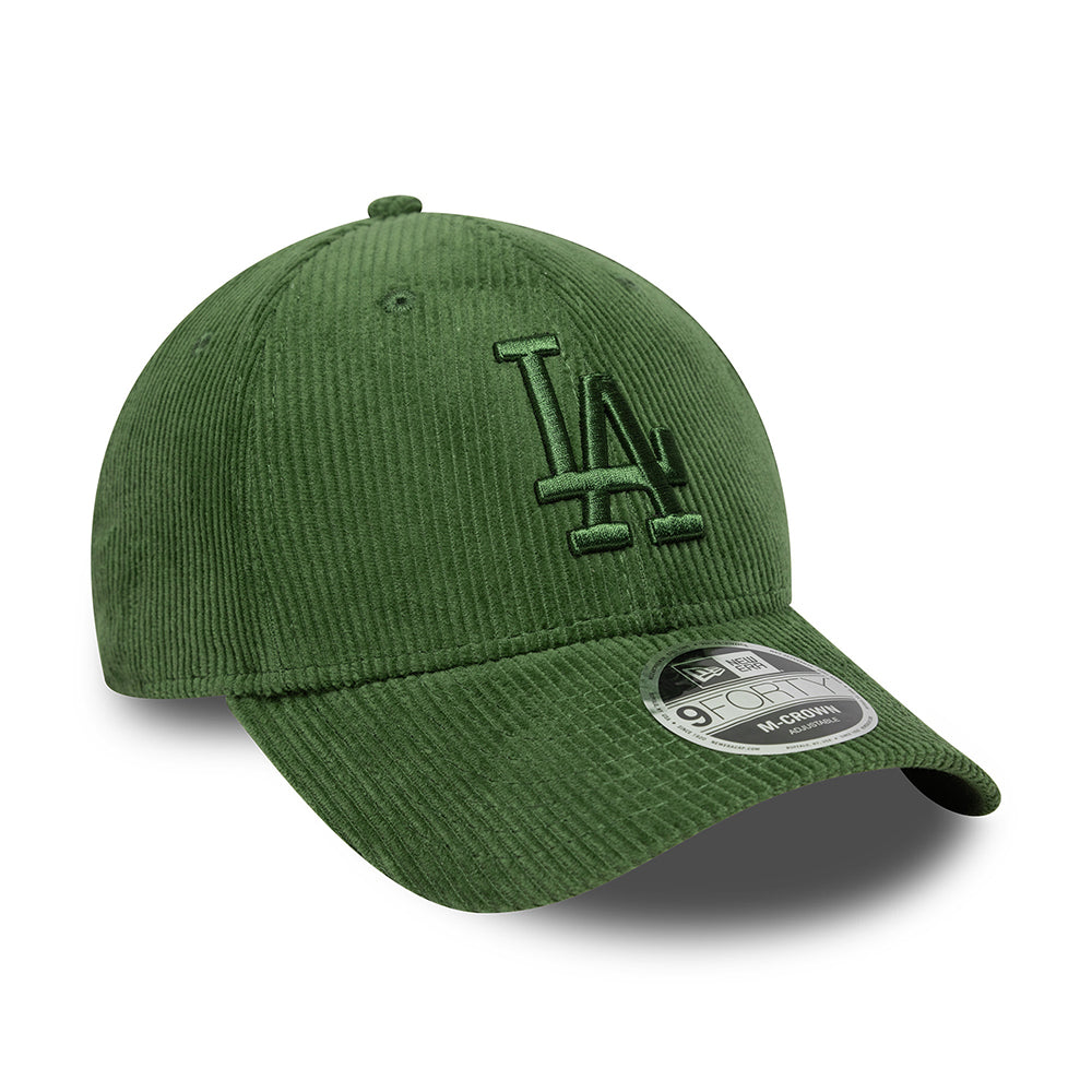 Casquette 9FORTY M-Crown MLB Cord L.A. Dodgers mousse NEW ERA