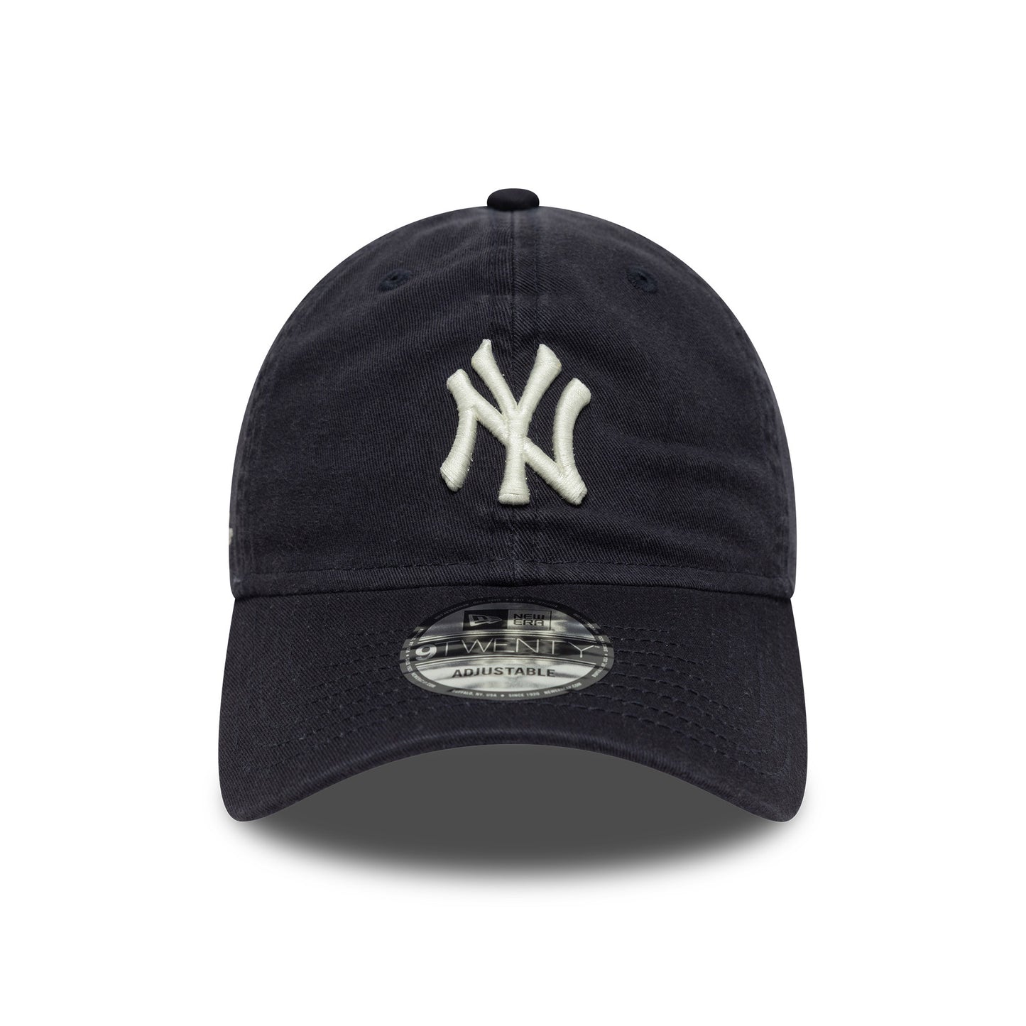 Casquette 9TWENTY MLB Washed Script NY Yankees bleu marine-blanc NEW ERA