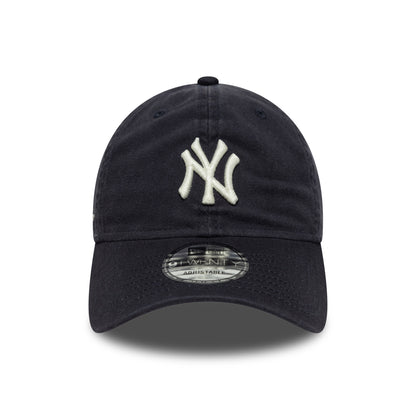 Casquette 9TWENTY MLB Washed Script NY Yankees bleu marine-blanc NEW ERA