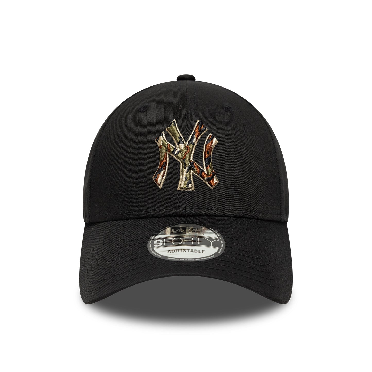 Casquette 9FORTY MLB Camo Infill New York Yankees noir NEW ERA