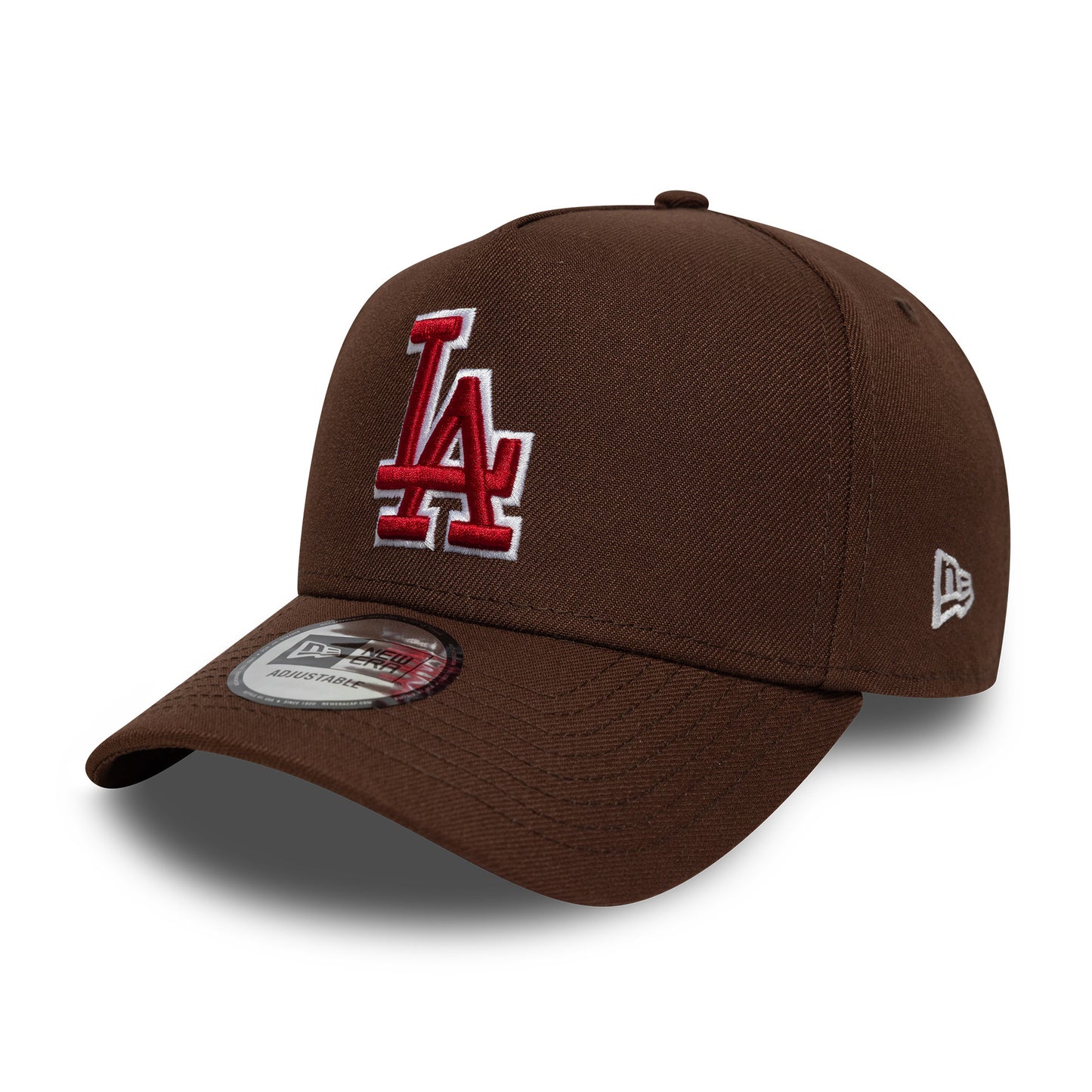 Casquette Snapback A-Frame 9FORTY MLB Outline Script L.A. Dodgers chocolat NEW ERA