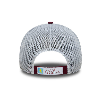 Casquette Trucker 9FORTY League Aston Villa FC bordeaux-bleu ciel NEW ERA