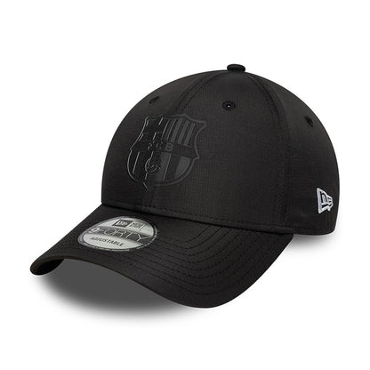 Casquette 9FORTY Ripstop FC Barcelone noir sur noir NEW ERA