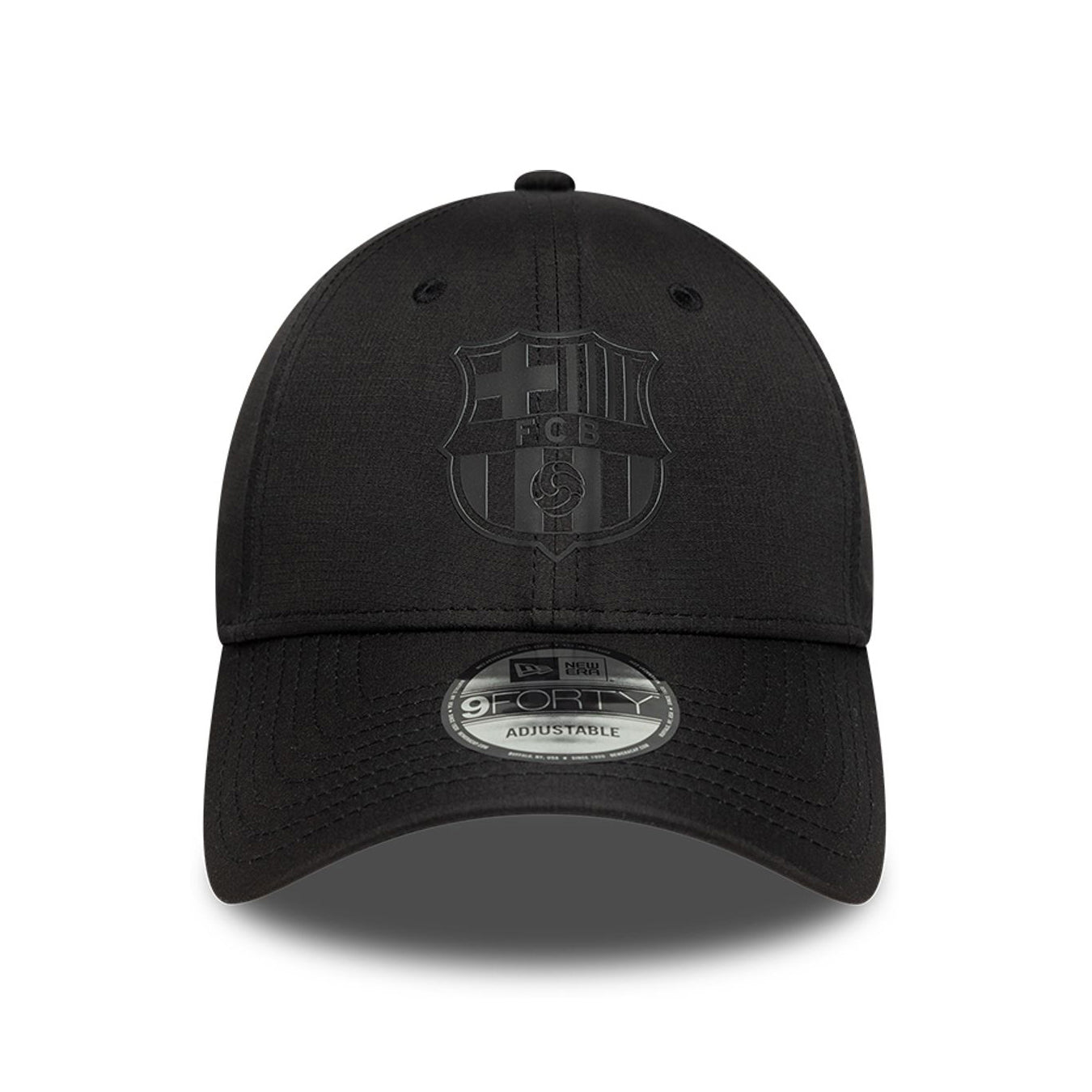 Casquette 9FORTY Ripstop FC Barcelone noir sur noir NEW ERA