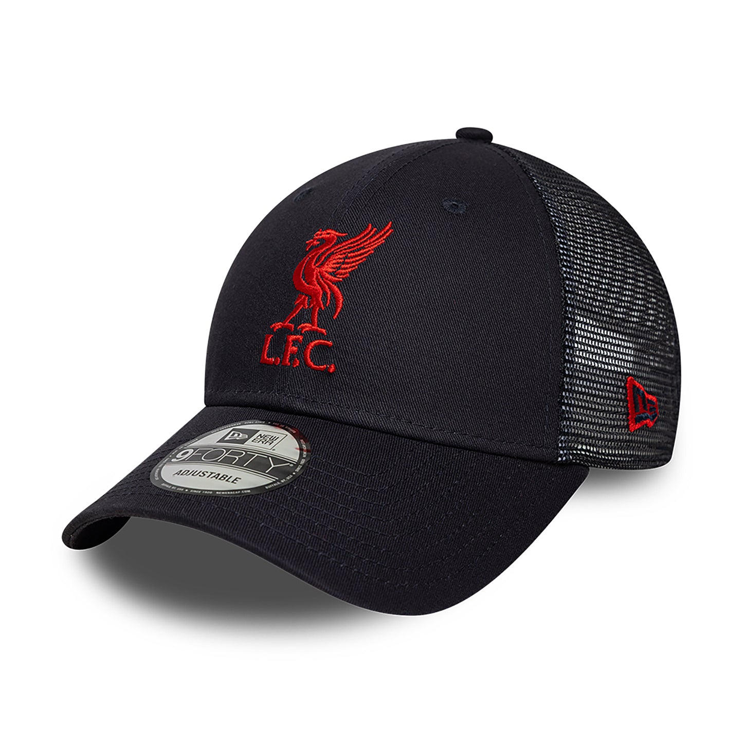 Casquette Trucker 9FORTY League Liverpool FC bleu marine-rouge NEW ERA